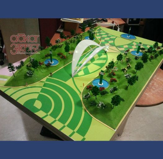 MODEL - GATE OF SIGNATURE GREENS HOUSING COMPLEX